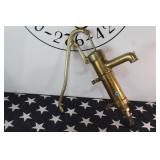 Antique Brass Hand Water Pump