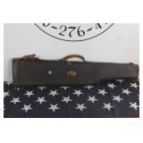 Antique Leather Shotgun Gun Case