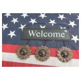Metal Novelty Welcome Sign