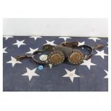 Spurs - Scallop w/ Star Rowel & Silver Accents