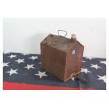 Antique Tin / Steel Syrup Dispenser