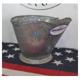 Galvanized Coal Bucket