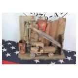 Hand Made Vintage Steel Art