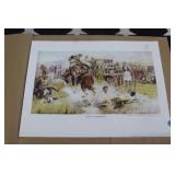 Unframed Art - Bronco to Breakfast - 12" x 16"