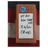 Ammo -  .45 ACP - 50 Rounds