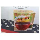 Melamine Bowl Set - NEW IN BOX