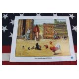Unframed Art - The Handicapped Riders - 12" x 16"