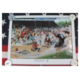 Unframed Art -Wild Horse Race 1989 Pendleton Round