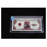Collectible Novelty Deadpool $1 Bill