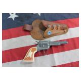 Vintage Toy Pistol & Holster