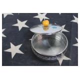 Vintage Chase Aluminum Covered Dish