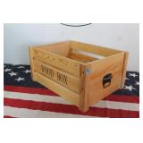 Wooden Box / Crate - NEW