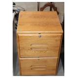 Wood File Cabinet