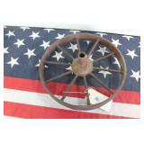 Antique Steel Wagon / Cart Wheel