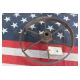 Antique Steel Wagon / Cart Wheel
