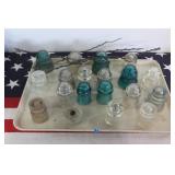 A Large Tray of Insulators