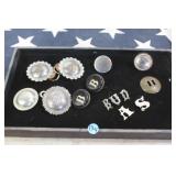 Assorted Buttons  / Buckles