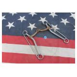 WesternLlong-Shank jJointed Snaffle Horse Bit