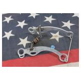 Vintage Aluminum Western Curb Horse Bit