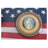 Vintage Wooden Our Lady of Fatima