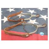 Cowboy Spurs - Aluminum Western