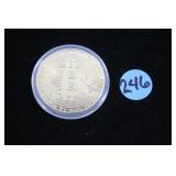 Challenge Coin - Bit Coin - Gold