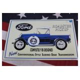 Metal Novelty Sign -  Ford Roaster Pickup
