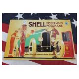 Metal Novelty Sign -  Shell Spirit & Motor Oils