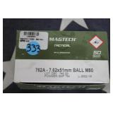 Ammo - 7.62x51 Ball - 50 Rounds