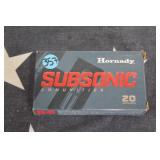 Ammo - 30-30 Win Subsonic - 20 Rounds