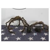 Halloween Decor- 20' Spider & 2 Rats