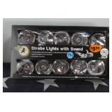 Strobe Lights w/ Sound - NEW