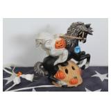 Ceramic Headless Horseman Light