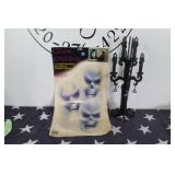 Halloween Window Cling & Balsa Wood Candles