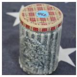 Jar full of Lead Pellets