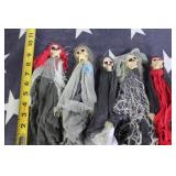 Plastic Skull / Ghosts (5) Decor