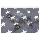 Assorted Rubber & Plastic Creepy Crawley Spiders