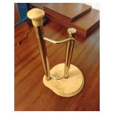 Marble paper towel holder