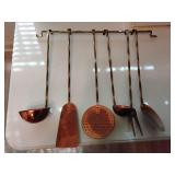 Decorative hanging kitchenware