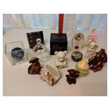 Misc. decor tray lot