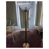 Metal floor lamp