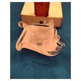 Murano style glass trinket dish