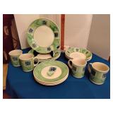 Pier 1 England Angleterre periwinkle pattern