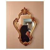 Hanging wall mirror