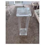 Acrylic plant stand