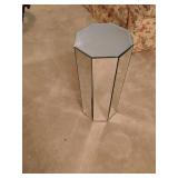 Octagonal mirrored Pedestal