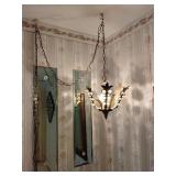 Hollywood Regency style hanging lamp