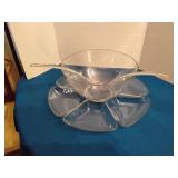 3 in1 Salad bar w/ serving pieces