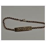 14k gold bracelet 8.14g