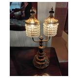 Hollywood Regency style prism lamp